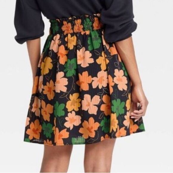 Who What Wear 2X 3X floral skirt - Picture 4 of 6